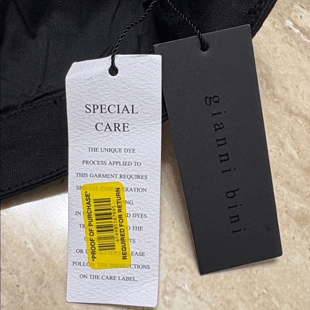 NWT Gianni Bini High Waisted skinny black jeans. - Picture 5 of 11